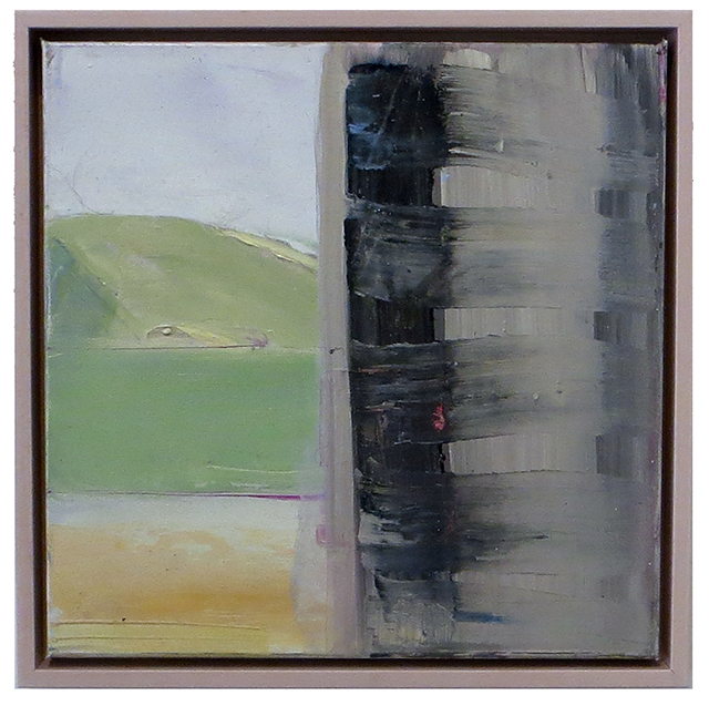 Gail Winbury - “Out the Window” oil