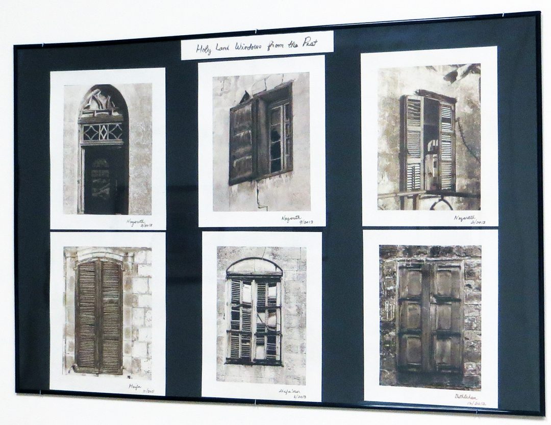 Jane Settle “Holy Land Windows of the Past” Van Dyke photographic process