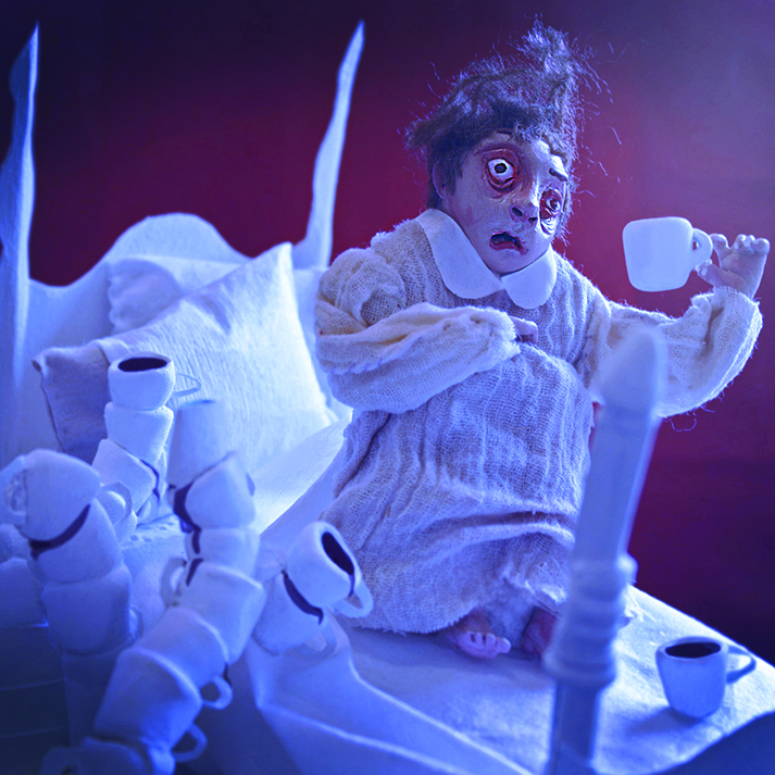 Caitlin McCormack “Last Cup” print of 3D illustration