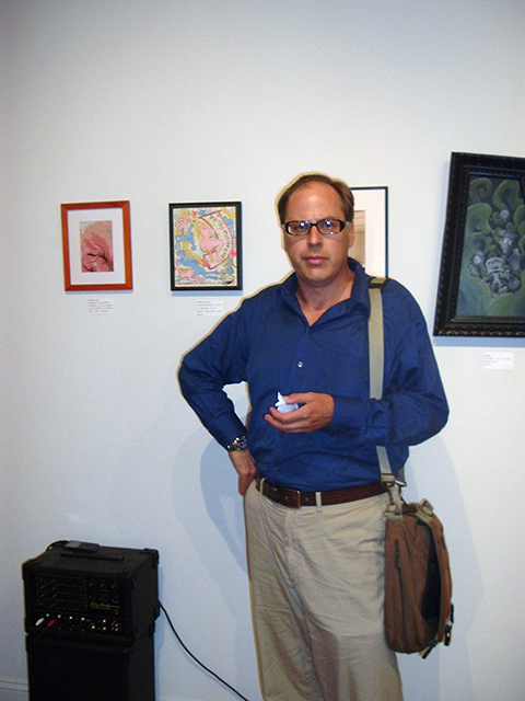 Richard at Cry Baby Gallery