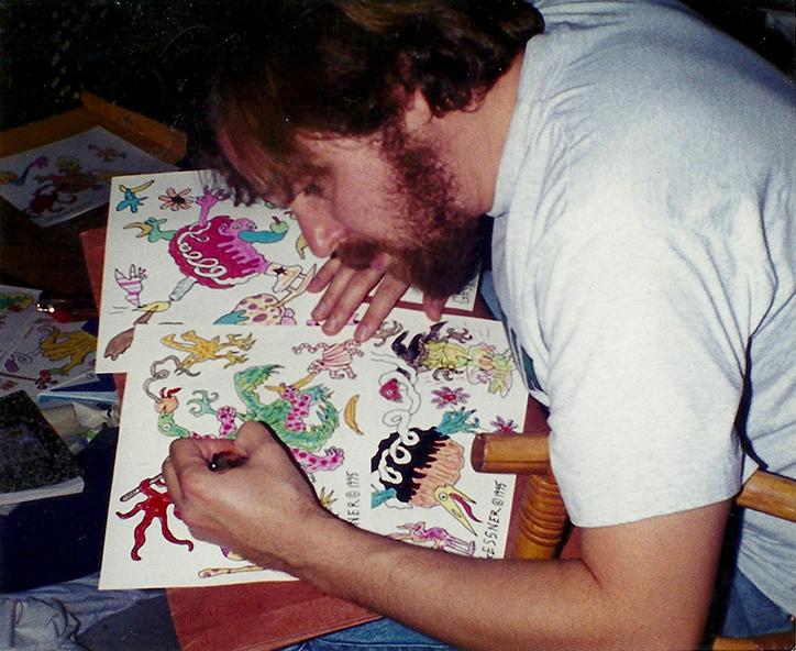 Richard at work